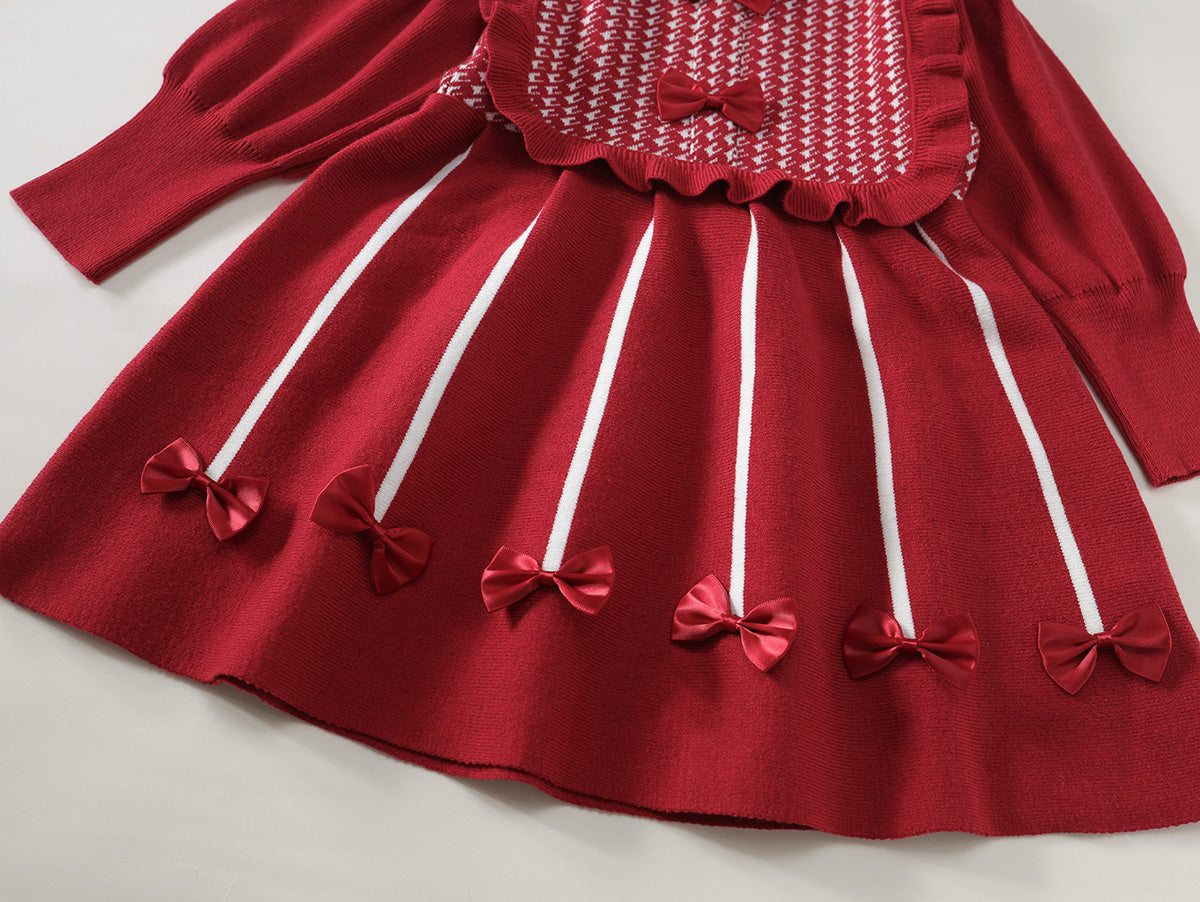 Girls' Knit Sweater Dress-K5145713