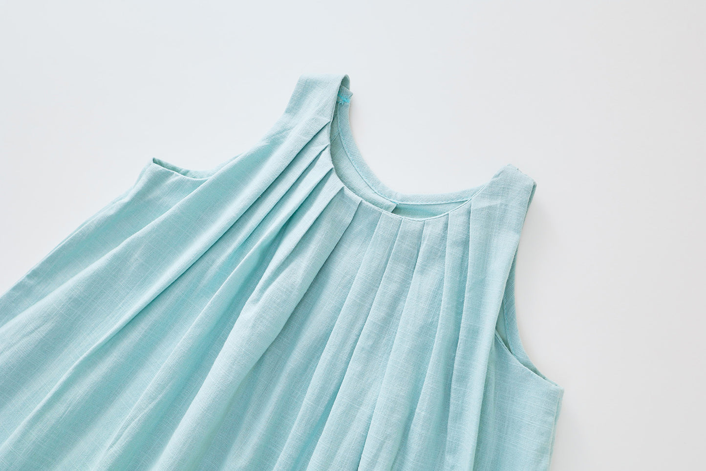 Girls French Pleated Tea Dress