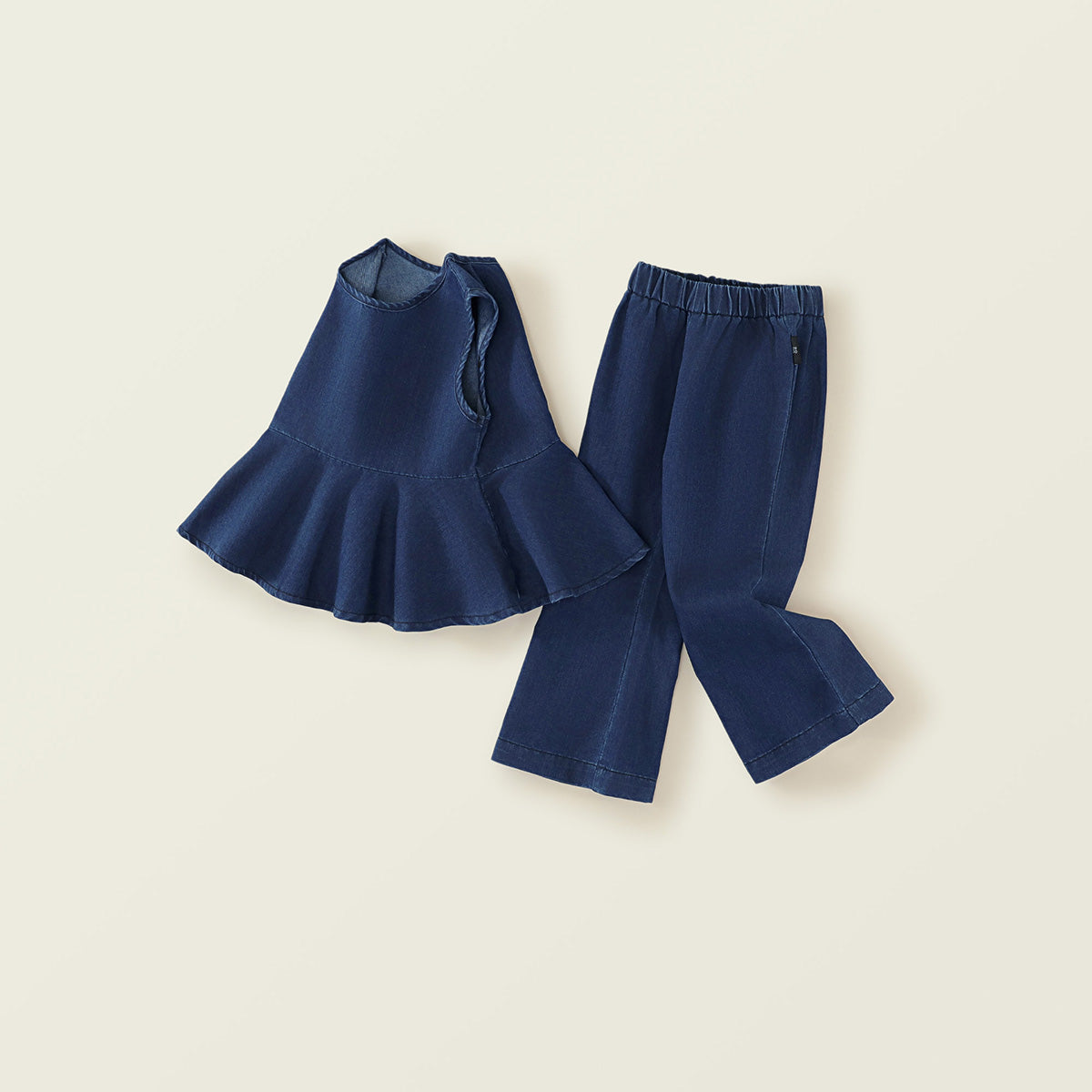 Girl's Denim Summer Set