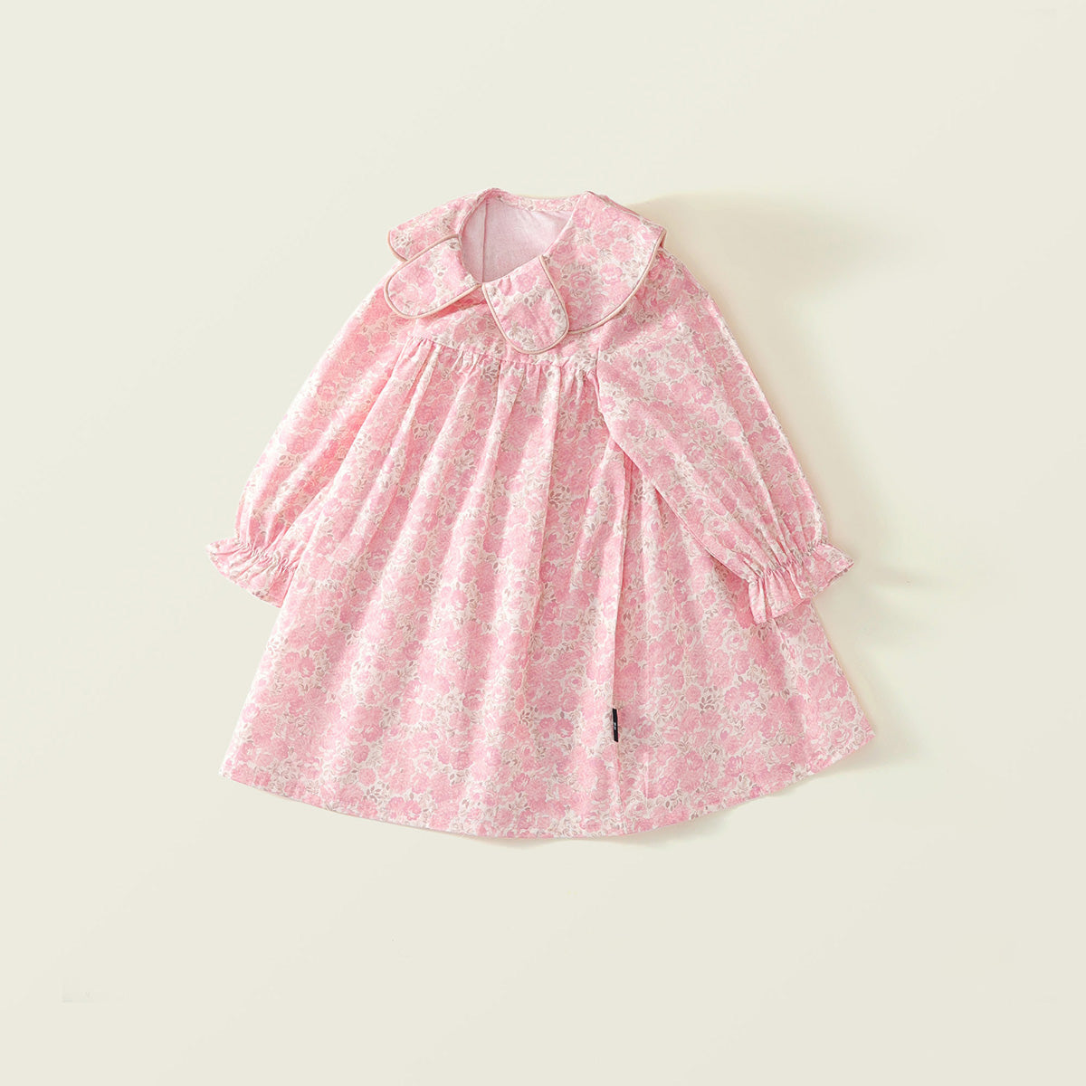 Girl's Pink Floral Dress