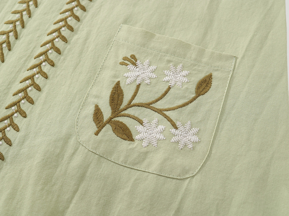 Girl's Ethnic Embroidered Sundress