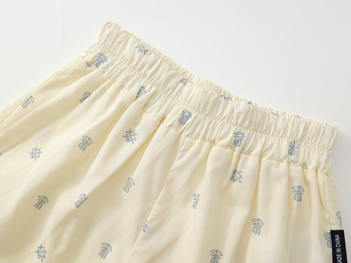 Girl's Floral Lapel Set