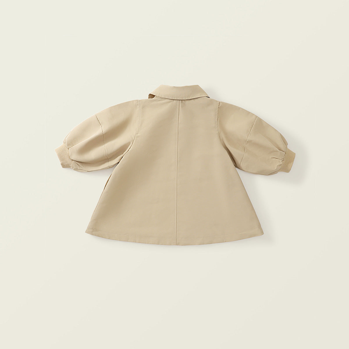 Girl's Khaki Trench Coat