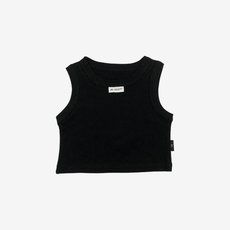 Girl's Sleeveless Knit Top