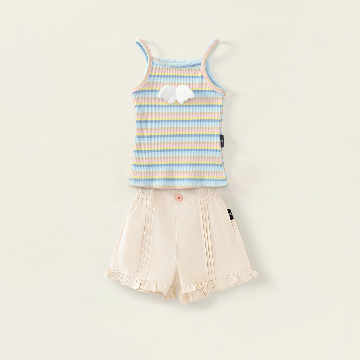 Girl's Striped Sleeveless Top
