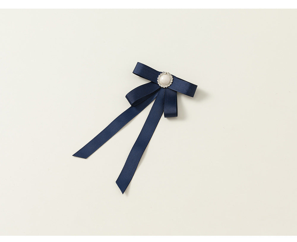 Girl's College-Style Striped Dress