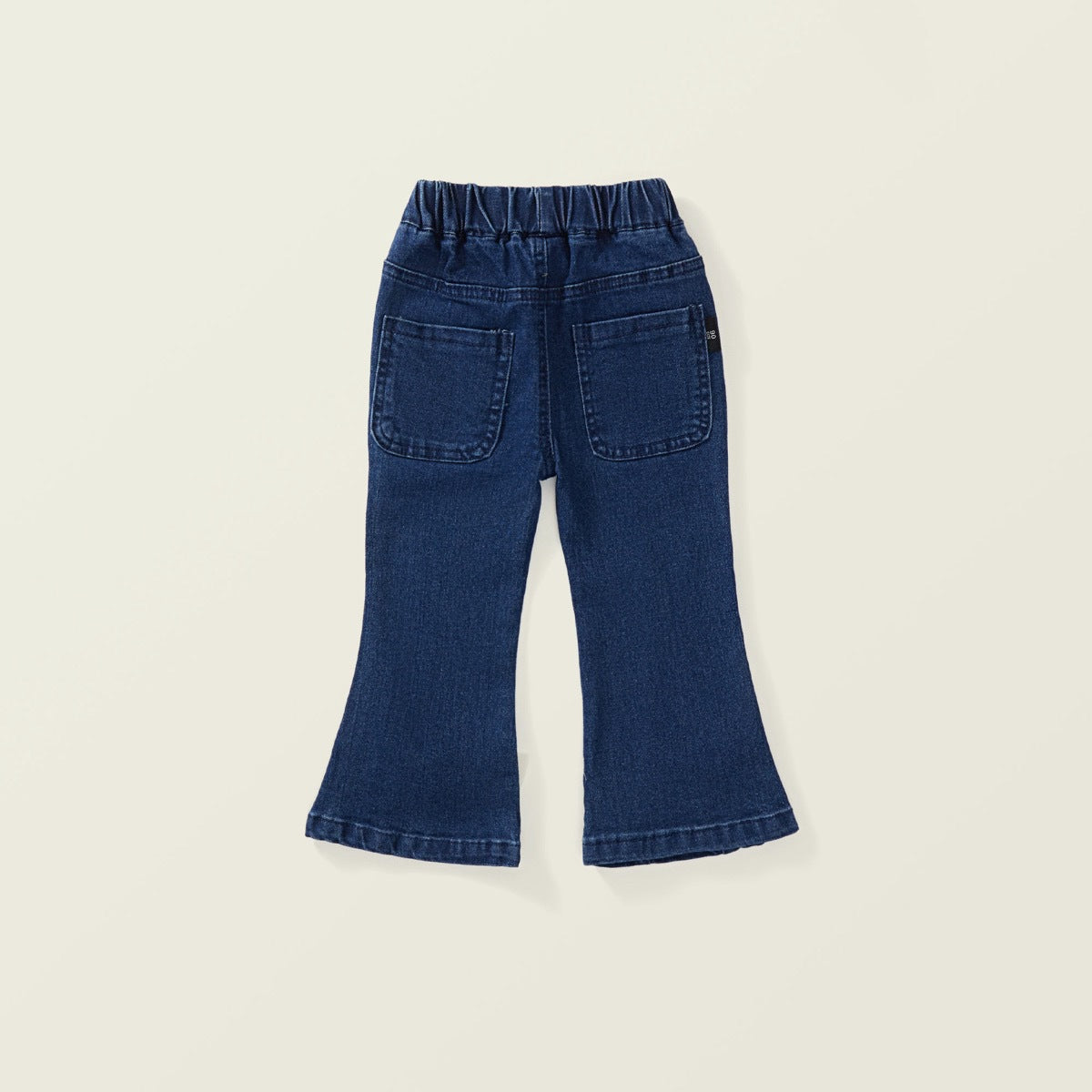 Girls Butterfly Flare Denim Pants