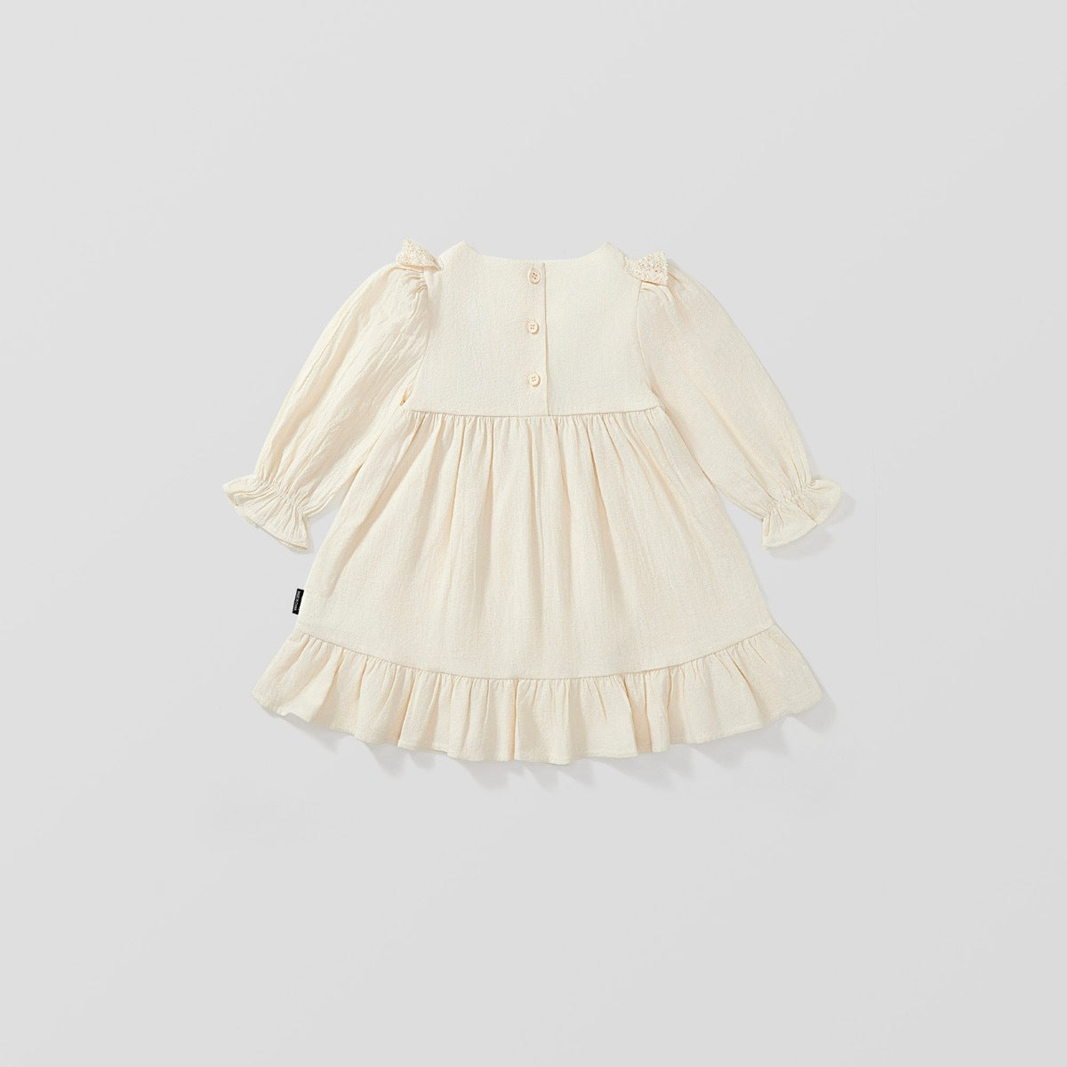 Girl's Embroidered Autumn Dress