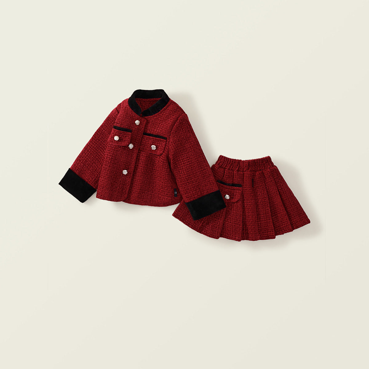 Girl's Winter Luxe Quilted 2-Piece Set