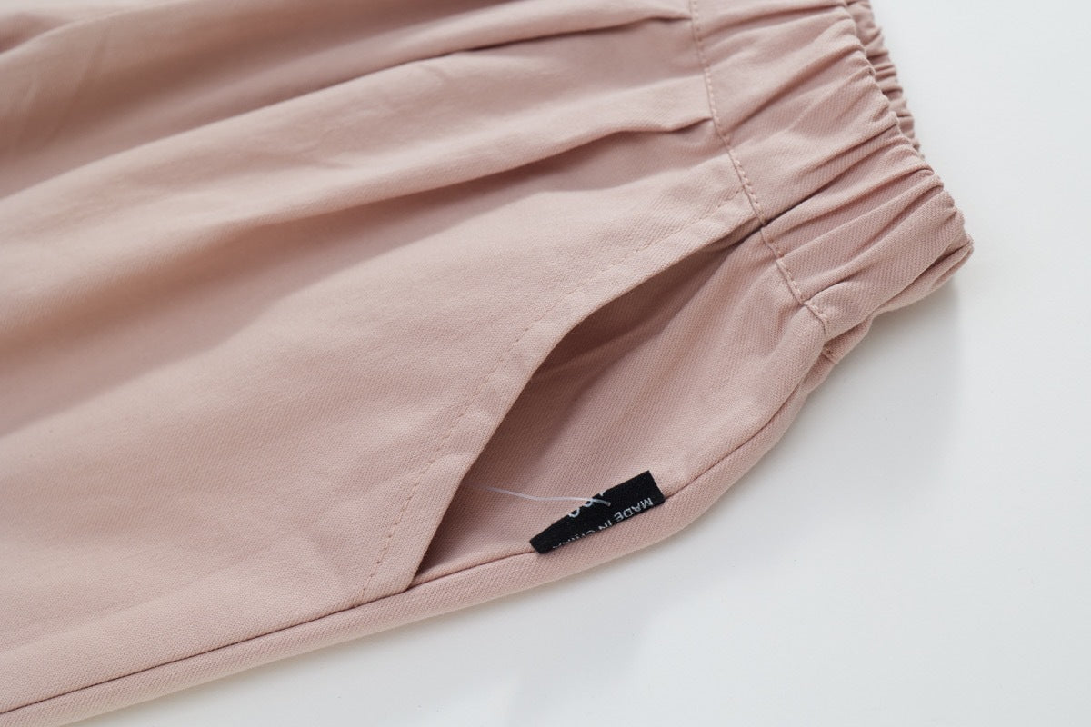 Girl's Pastoral Pink Pants