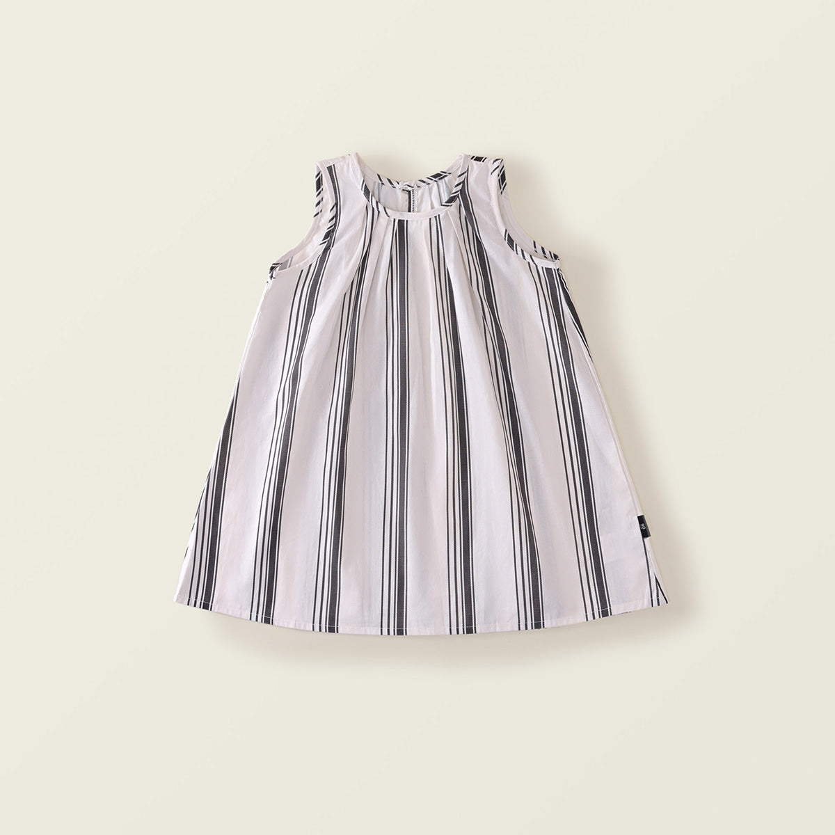 Girl's Striped Sleeveless Dress