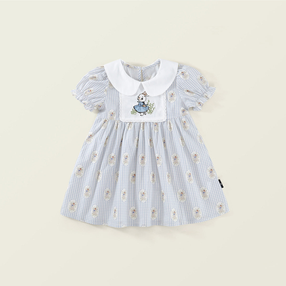 Girl's Gingham Peter Rabbit Dress - K6125958