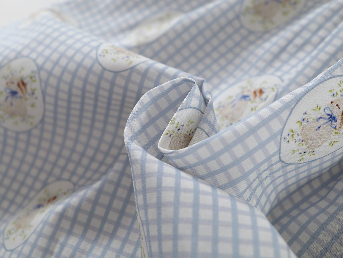 Girl's Gingham Peter Rabbit Dress - K6125958