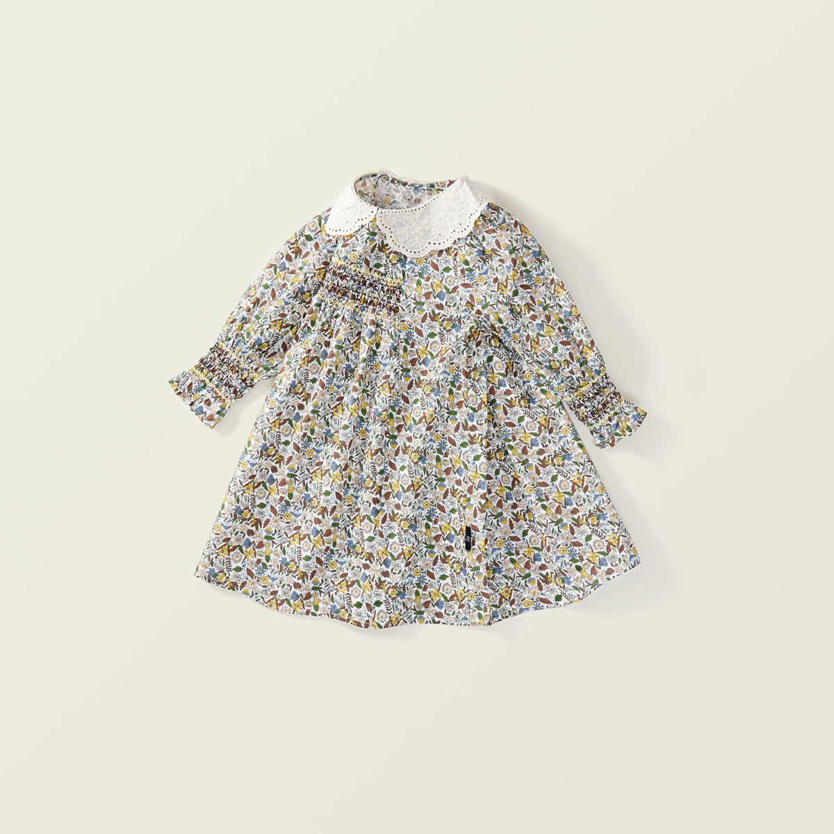 Girl's Autumn Floral Dress