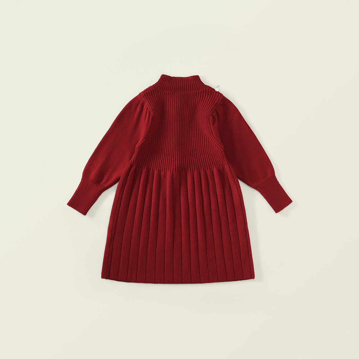 New Chinese Style Knit Dress for Girls-K5145776