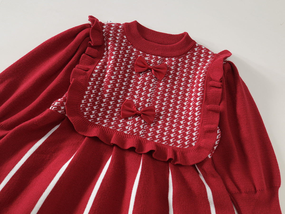 Girls' Knit Sweater Dress-K5145713