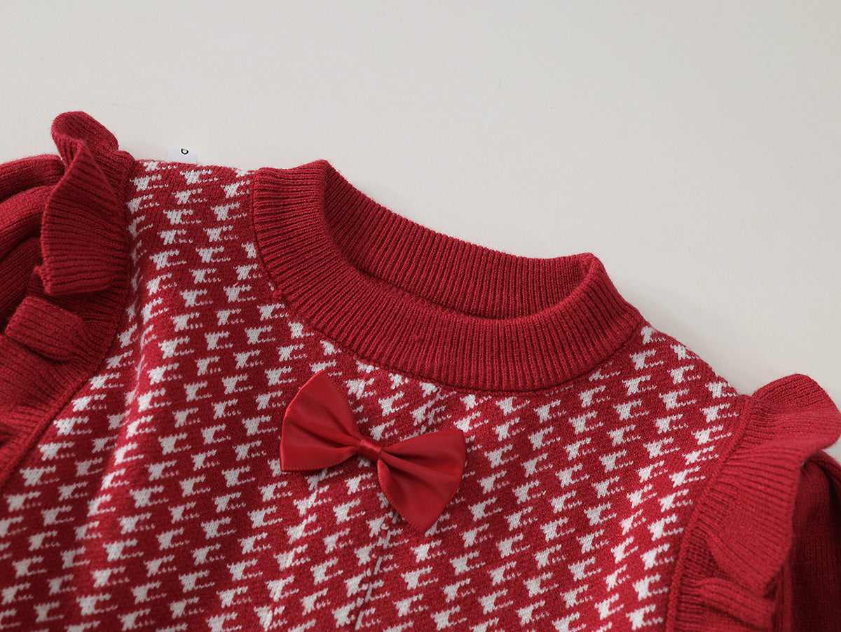 Girls' Knit Sweater Dress-K5145713