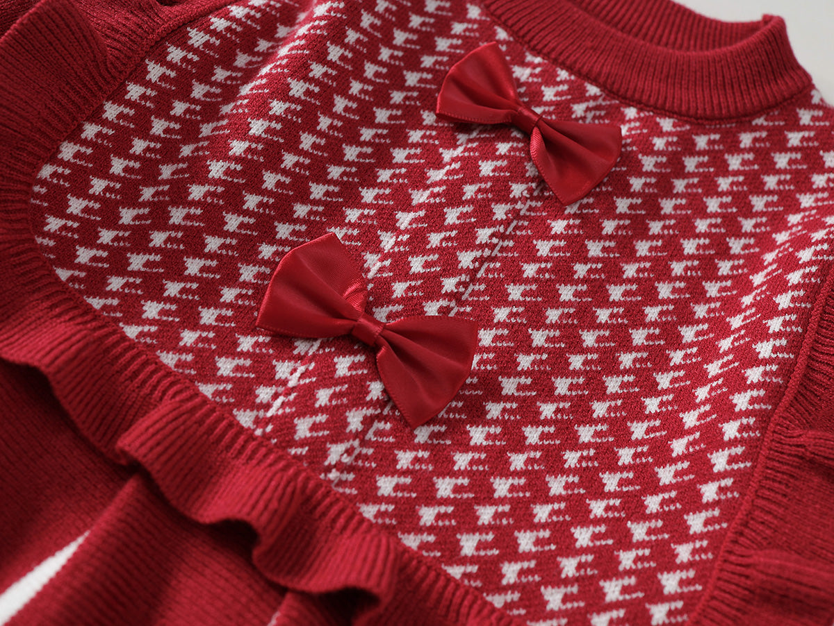 Girls' Knit Sweater Dress-K5145713