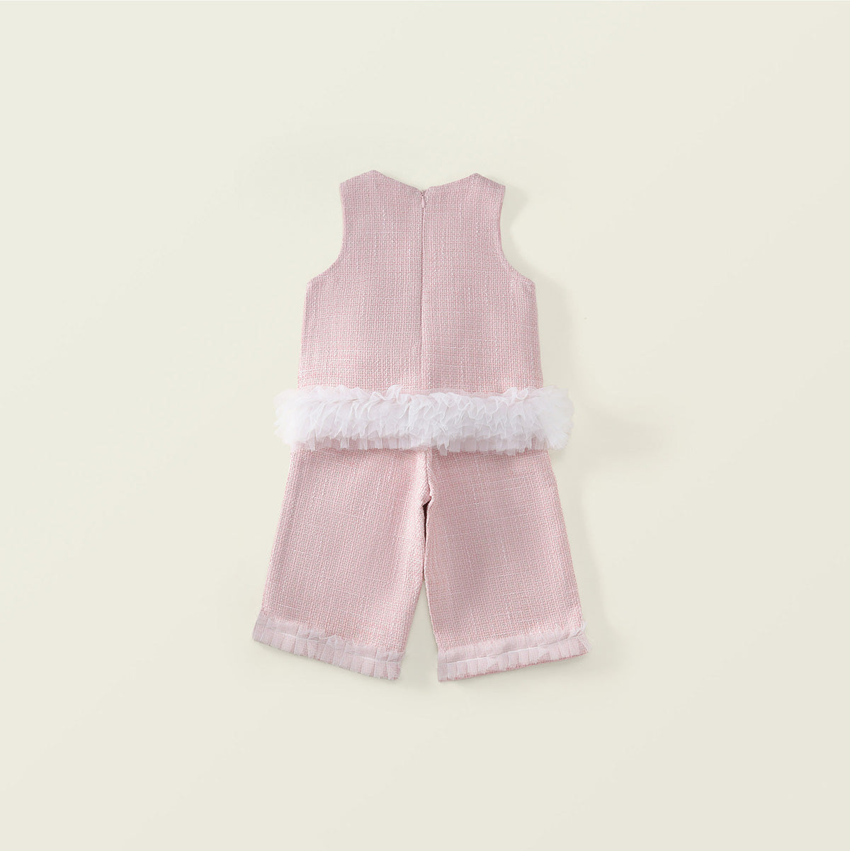 Girls' Sweet Style Pink 3-Piece Set - K5135861