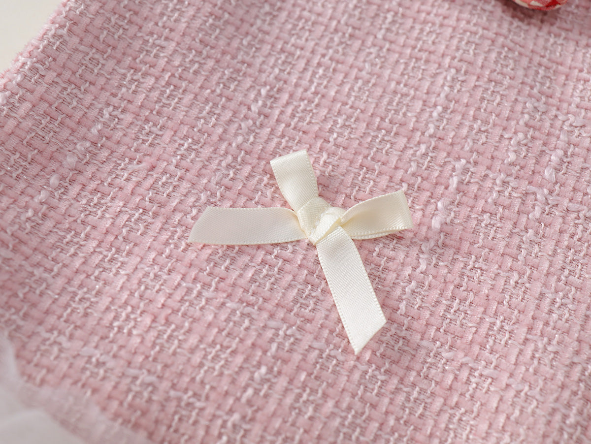 Girls' Sweet Style Pink 3-Piece Set - K5135861