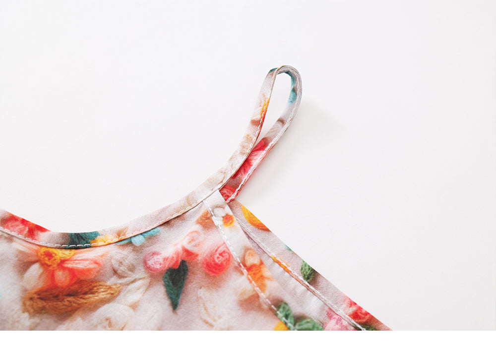 Girl's Stylish Sleeveless Dress