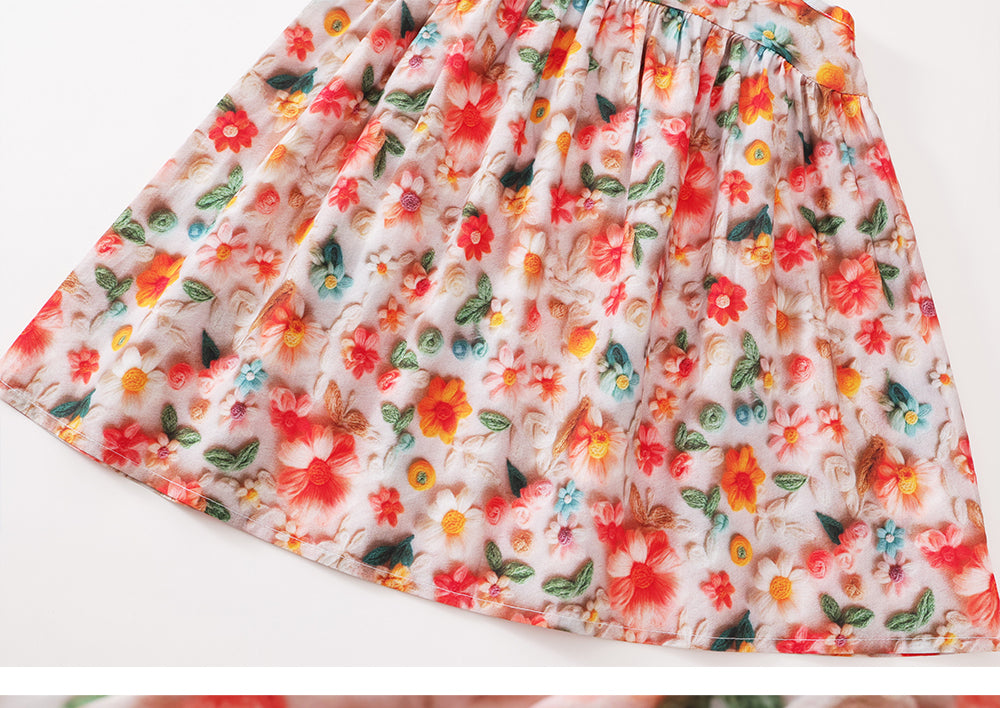 Girl's Stylish Sleeveless Dress