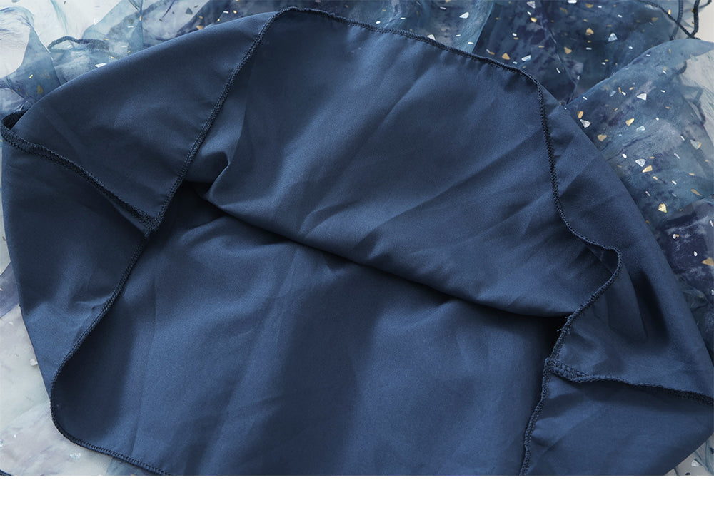 Girl's Sequin Mesh Dress