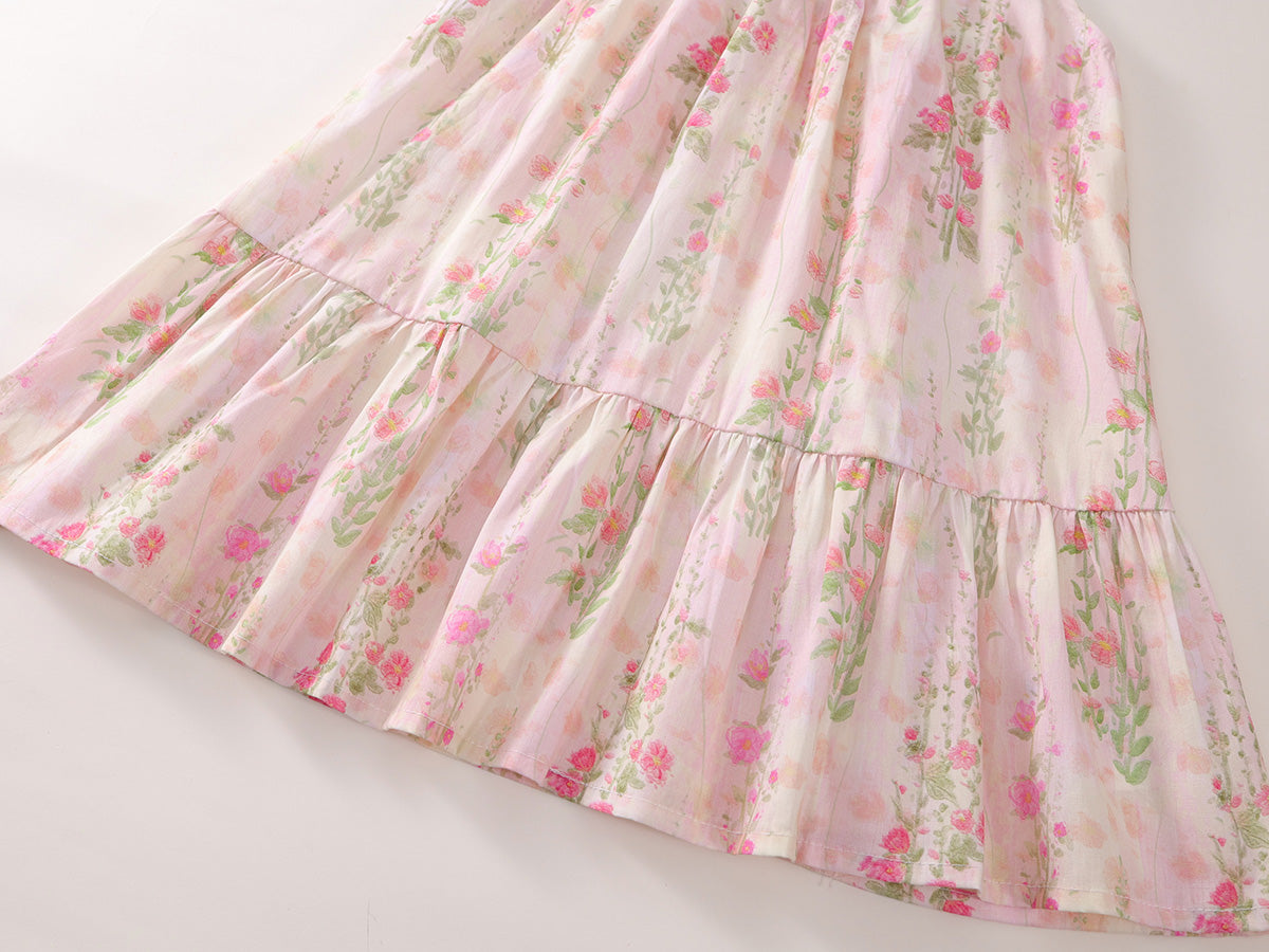 Girl's Floral Sundress