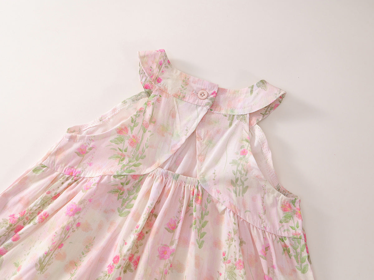 Girl's Floral Sundress