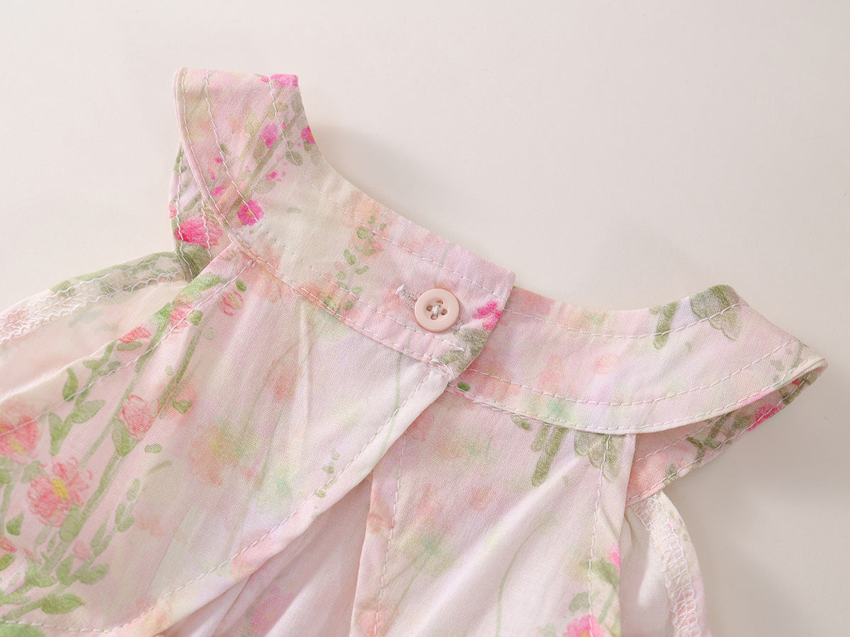 Girl's Floral Sundress