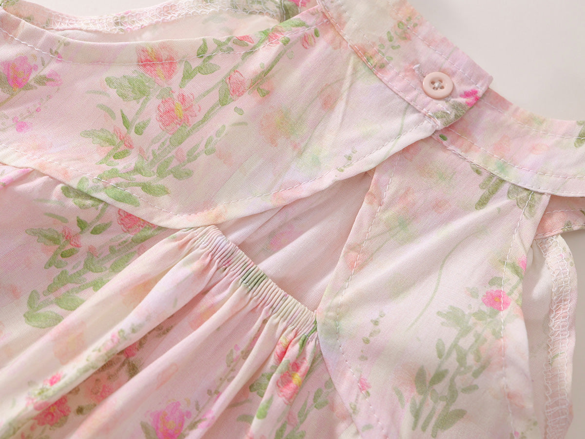 Girl's Floral Sundress