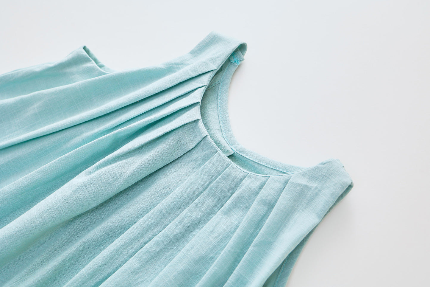 Girls French Pleated Tea Dress