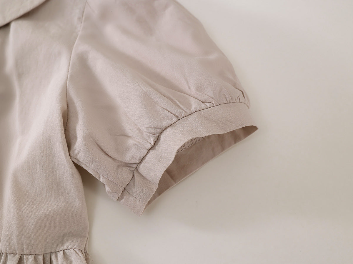 Girl's French Embroidered Dress