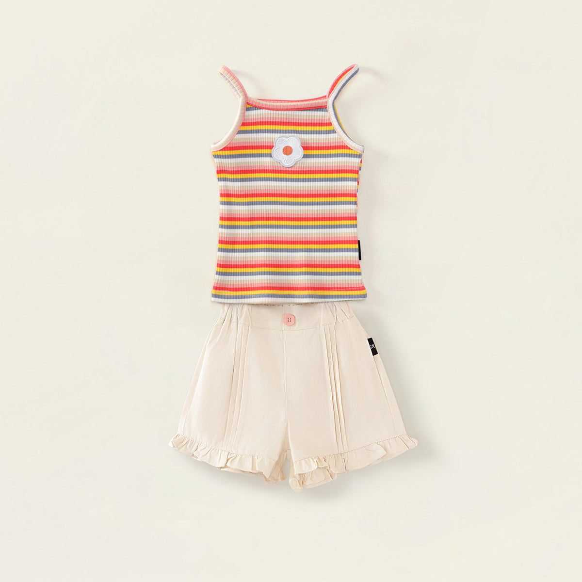 Girl's Striped Sleeveless Top