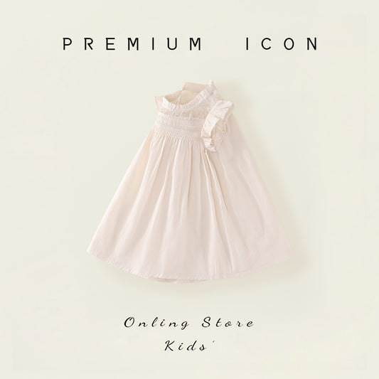 Girl's Flutter Sleeve Princess Dress