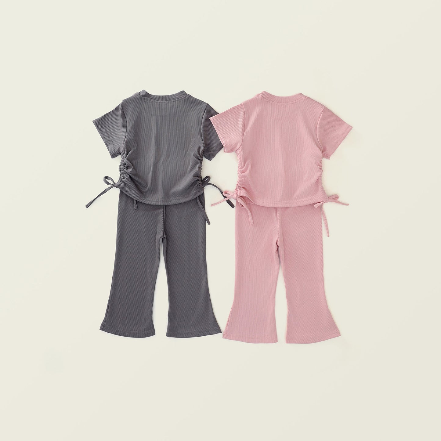 Girl's Summer Short-Sleeve Two-Piece Set