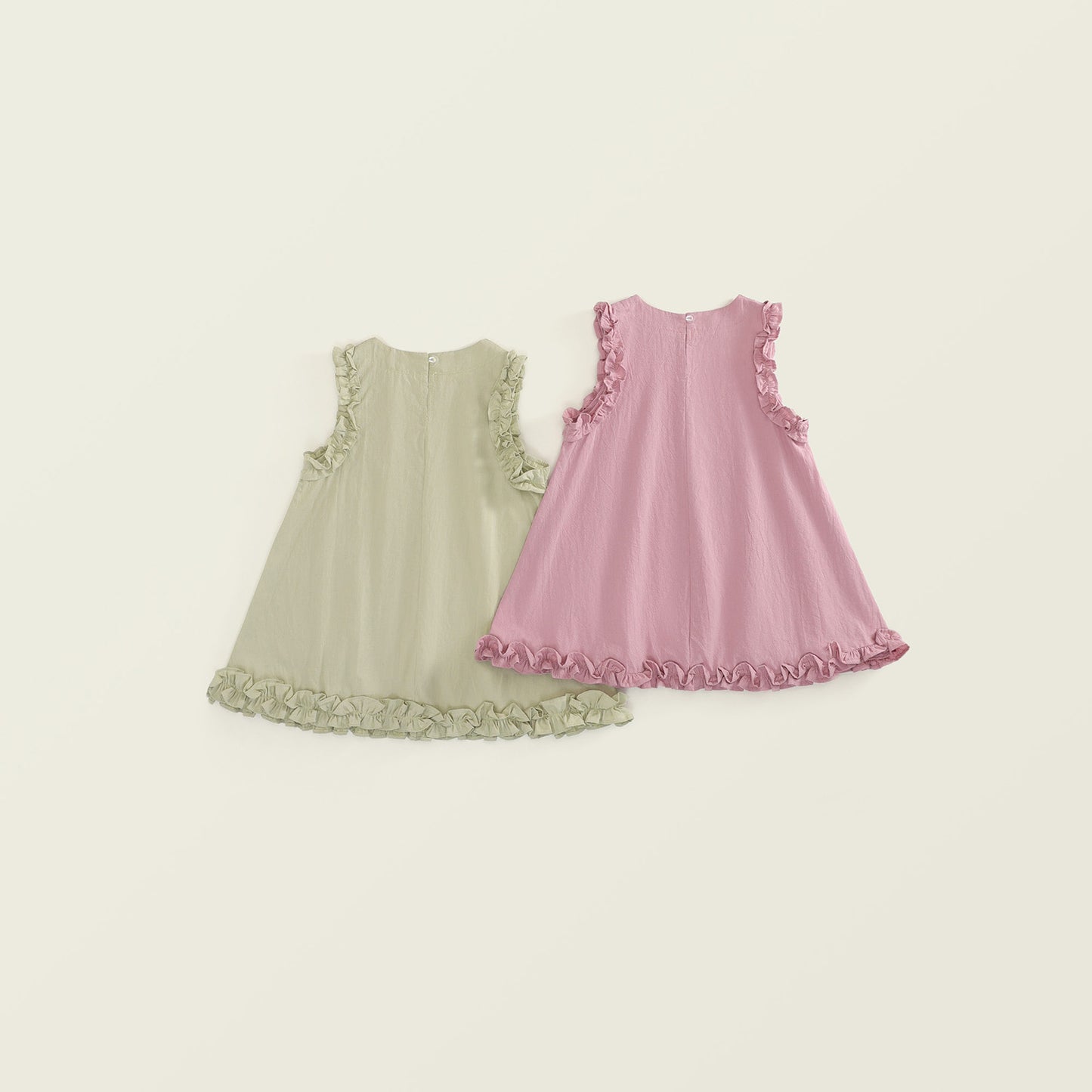 Girls Sweet Summer Ruffle Dress