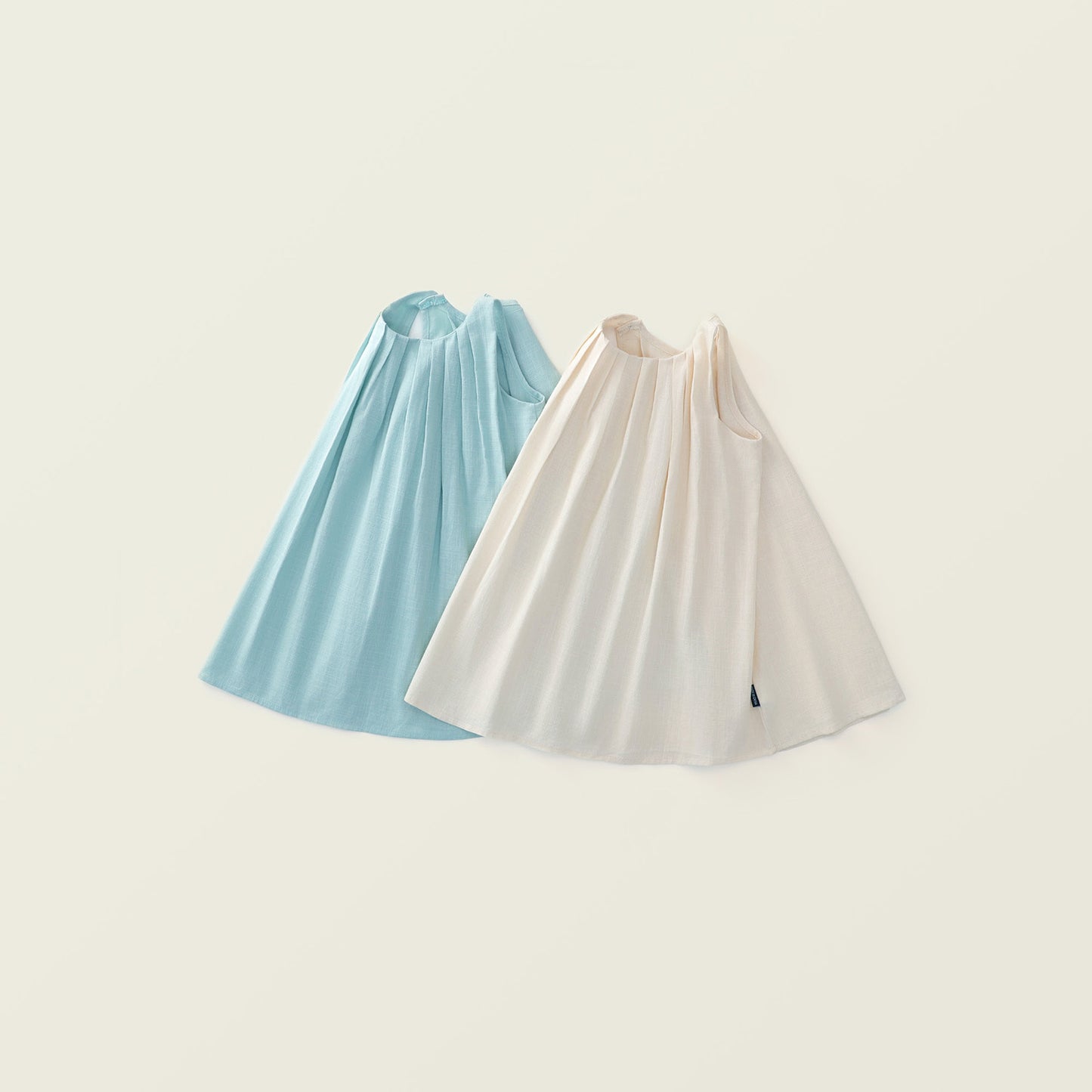 Girls French Pleated Tea Dress