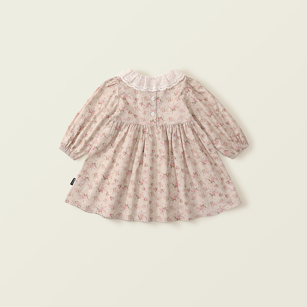 Girl's Country-style Lace Floral Dress