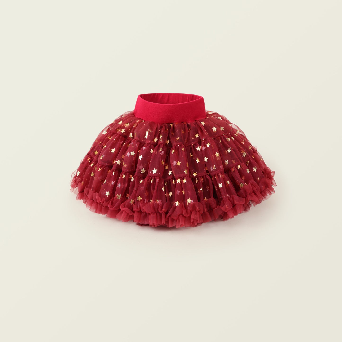 Girls' Red Hot-Stamped Tutu Skirt