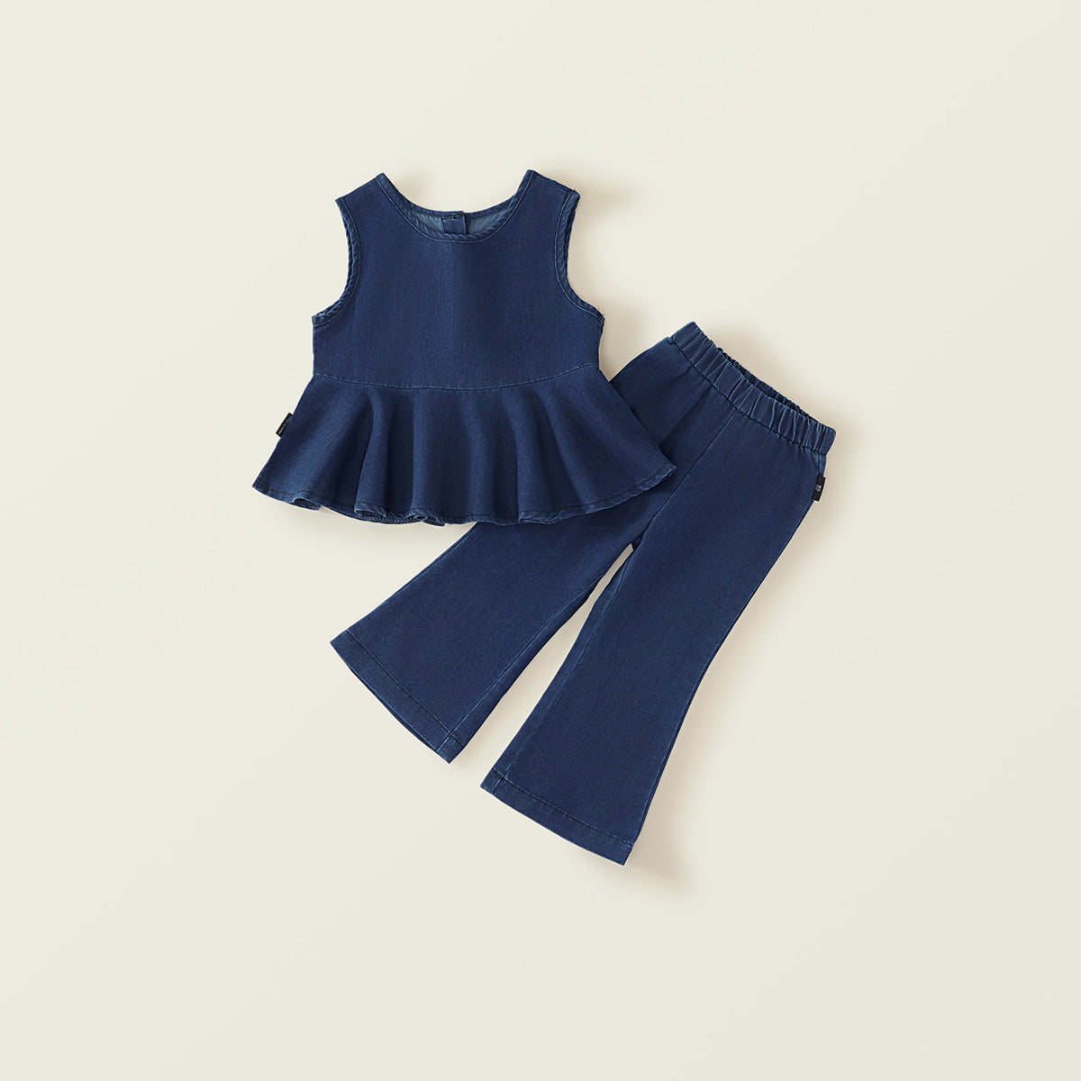 Girl's Denim Summer Set