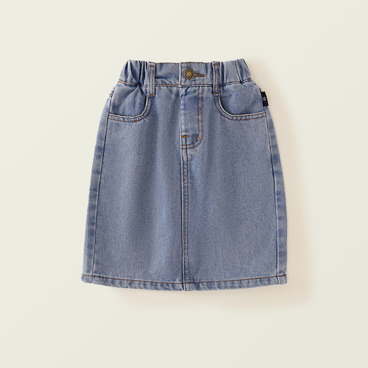 Girls Denim Skirt - Korean Style