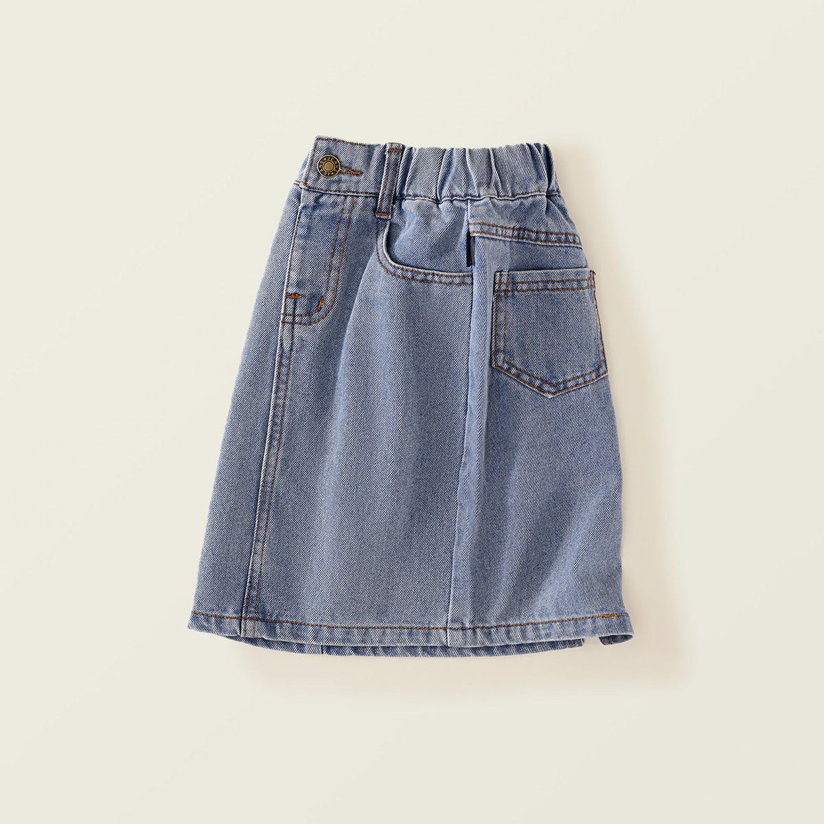 Girls Denim Skirt - Korean Style