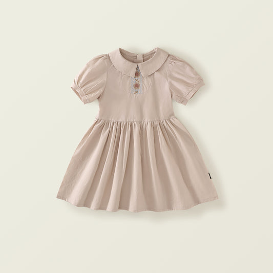 Girl's French Embroidered Dress