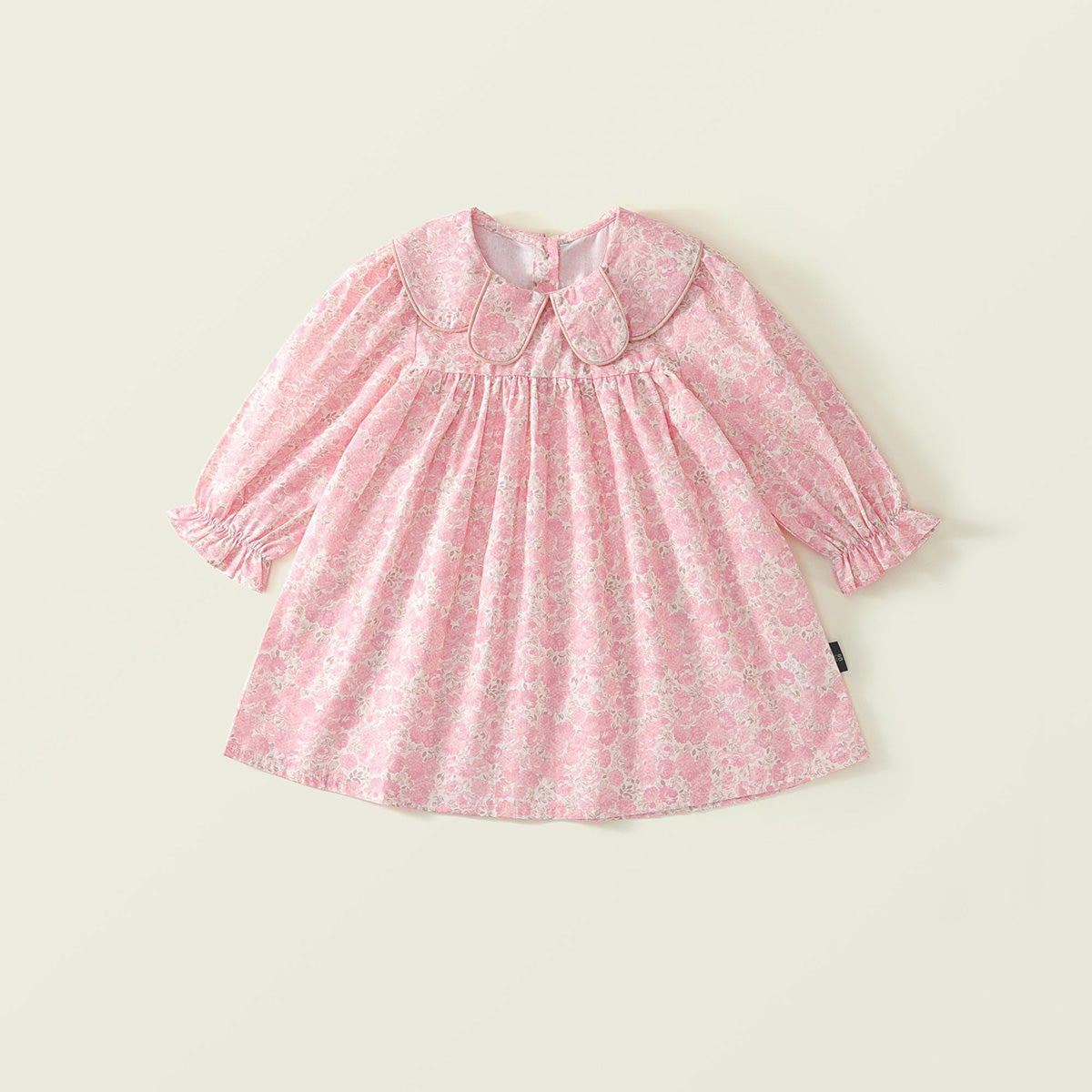 Girl's Pink Floral Dress