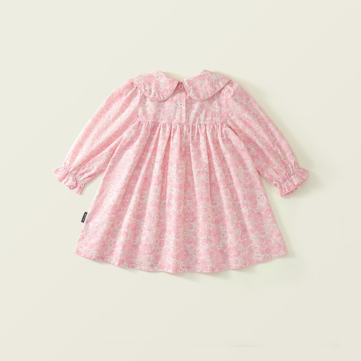 Girl's Pink Floral Dress