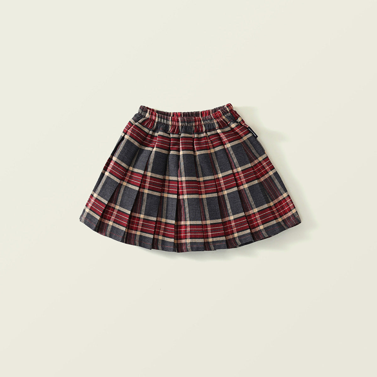 Girl's Plaid School Style Skirt