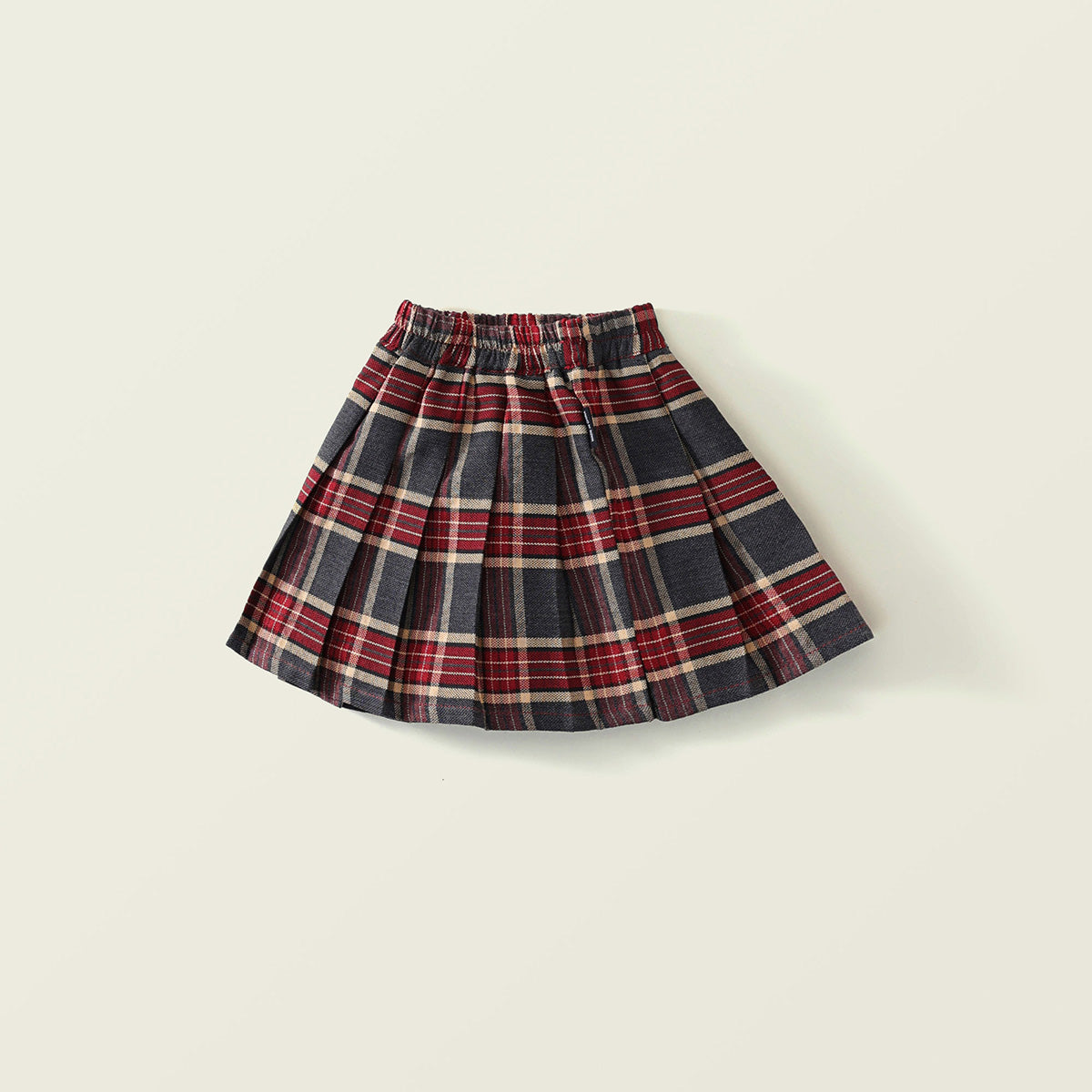 Girl's Plaid School Style Skirt