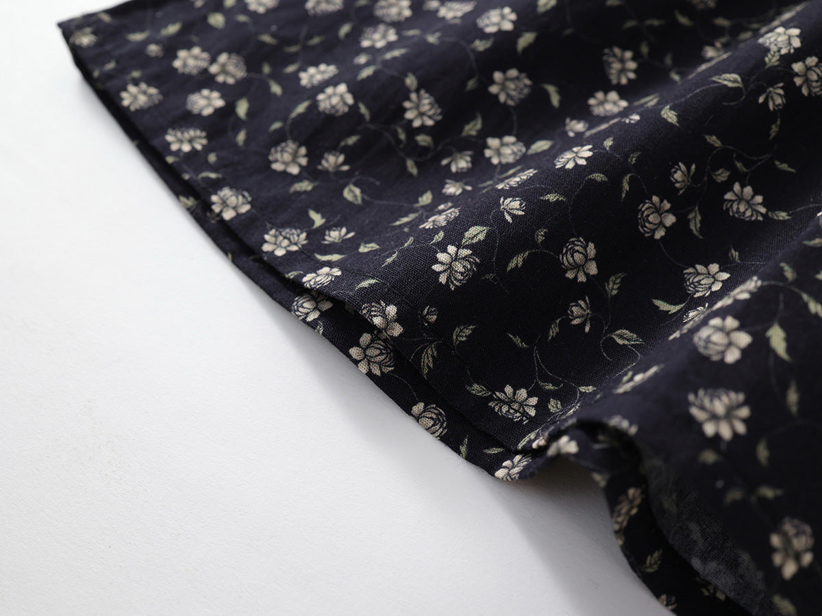 Girl's Vintage Floral Dress