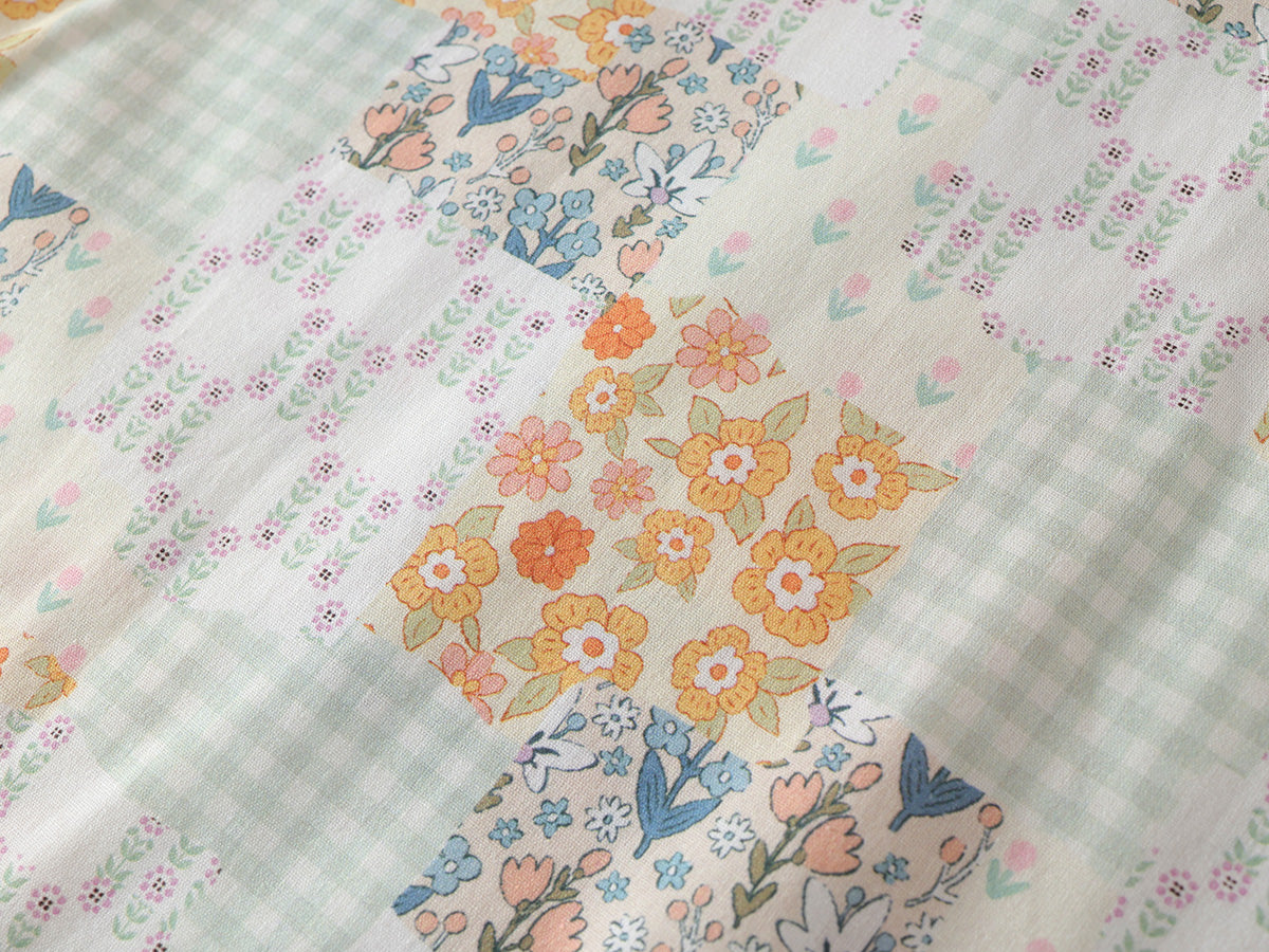 Girl's Sleeveless Lapel Dress